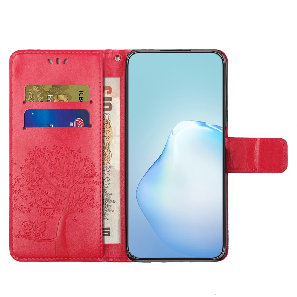 Tree knížkové pouzdro na Honor 200 Lite 5G - červené