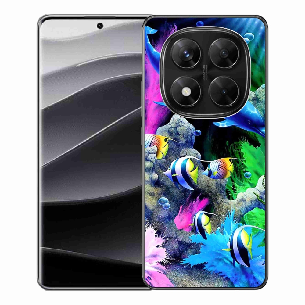 Gelový kryt mmCase na Xiaomi Redmi Note 14 Pro 5G/Poco X7 5G - mořský svět
