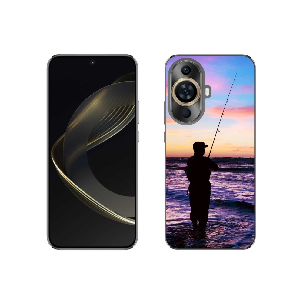 Gelový kryt mmCase na Huawei Nova 11 - rybaření 1