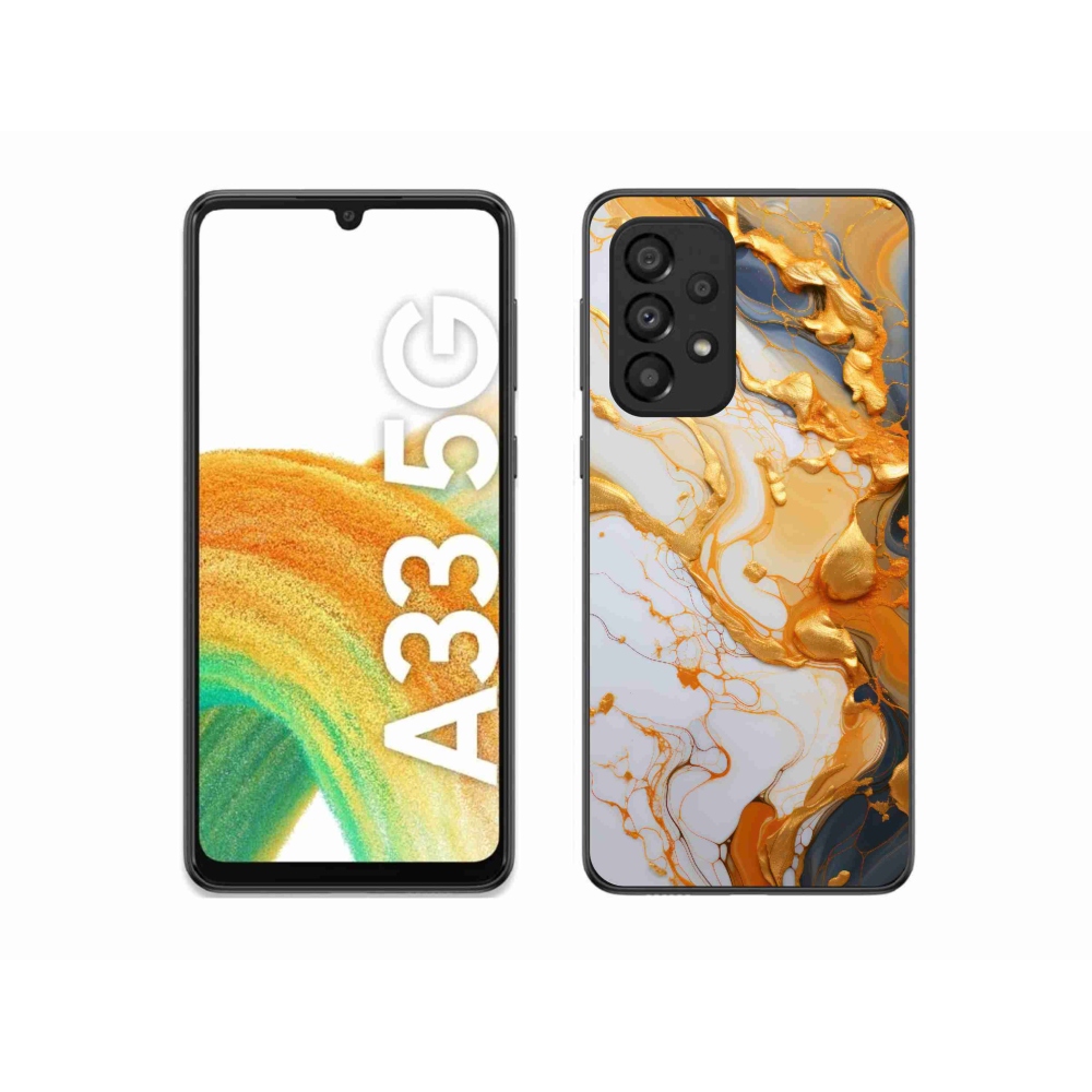 Gelový kryt mmCase na Samsung Galaxy A33 5G - abstraktní motiv 6