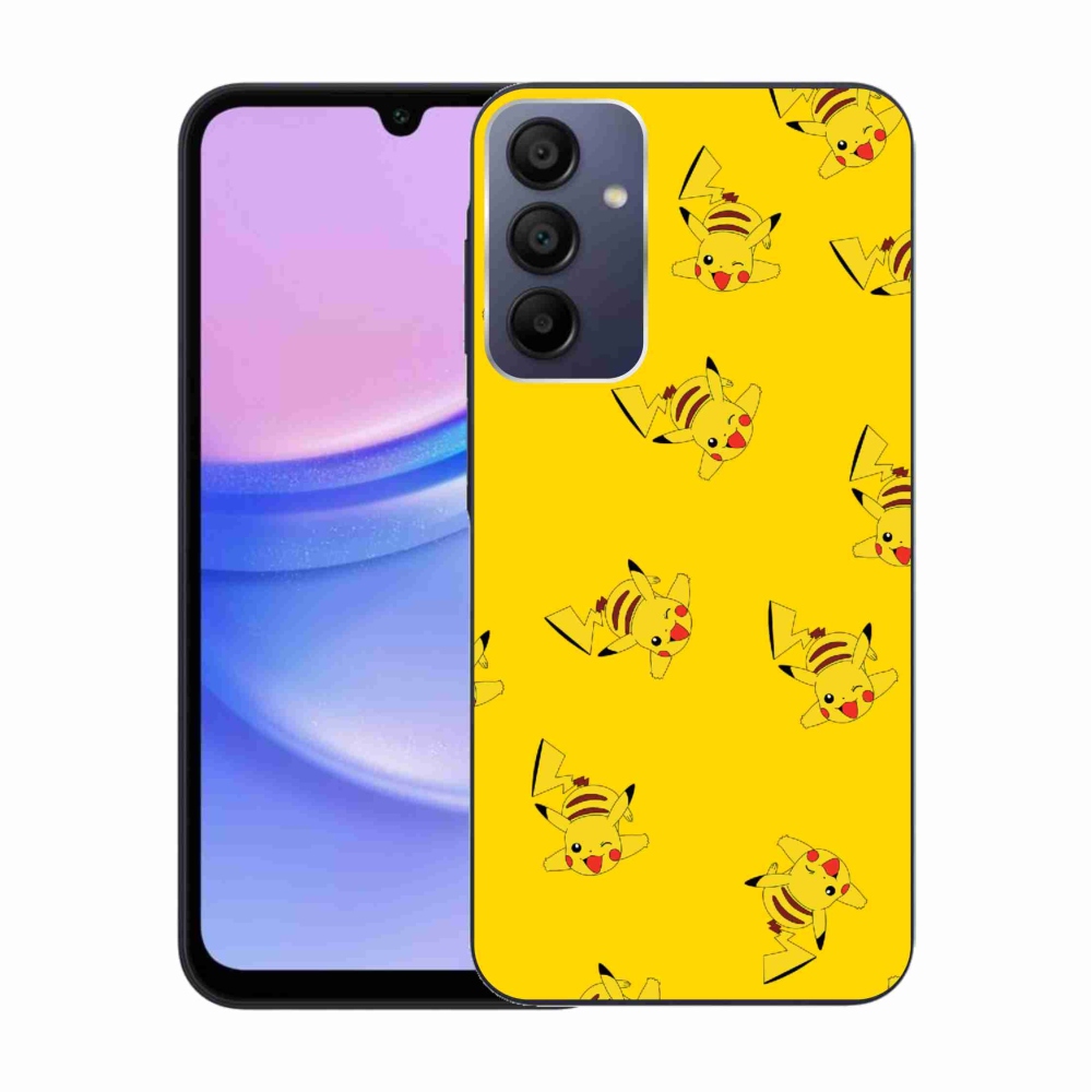 Gelový kryt mmCase na Samsung Galaxy A15 4G/5G - pikachu