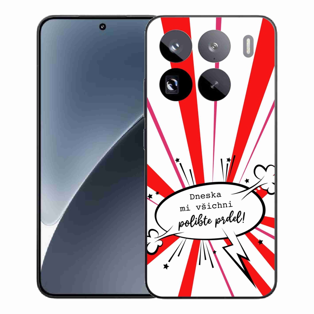 Gelový kryt mmCase na Xiaomi 15 Pro - vtipný text 15 bílé pozadí