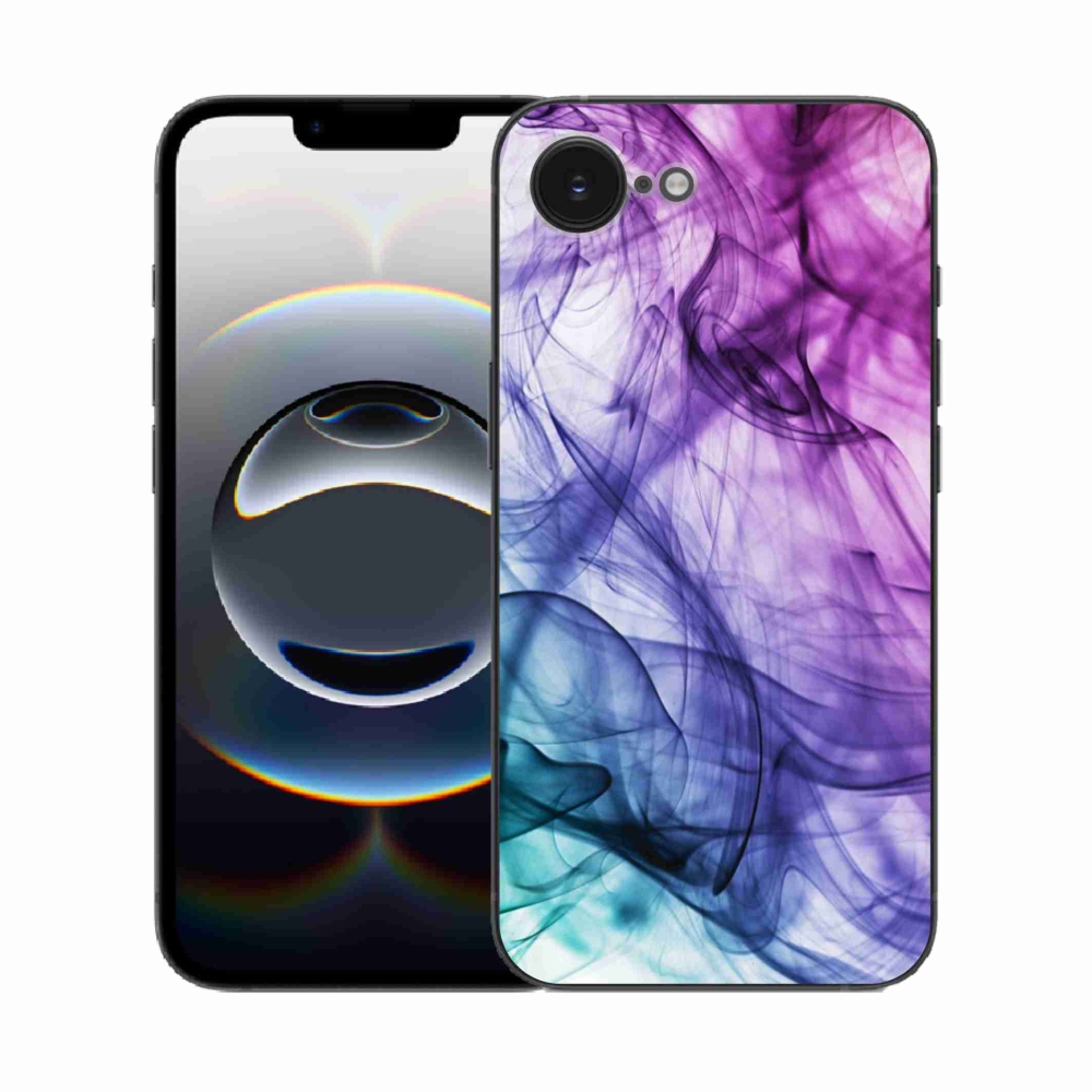 Gelový kryt mmCase na iPhone 16e - abstraktní vzor
