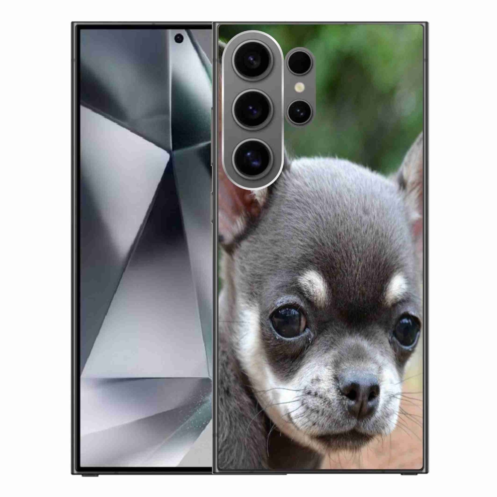 Gelový obal mmCase na Samsung Galaxy S24 Ultra - čivava