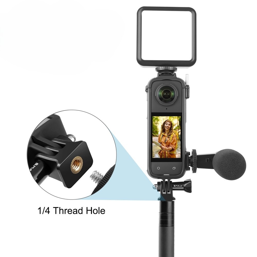 PULUZ ochranný rámeček s držákem příslušenství pro Insta360 X4