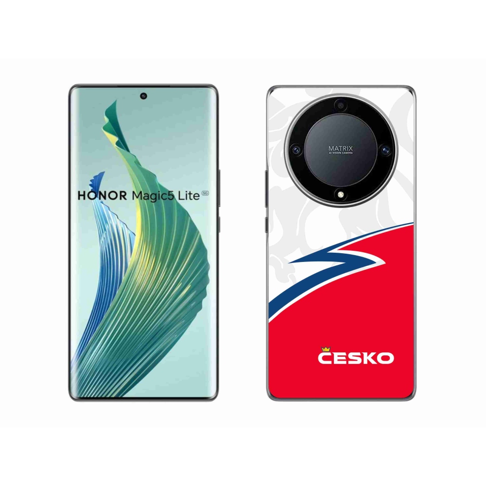 Gelový kryt mmCase na Honor Magic 5 Lite 5G - Česko 1