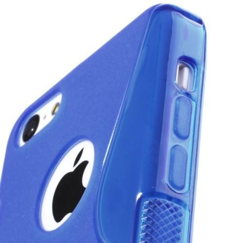S-line gelový obal na iPhone 5C - modrý