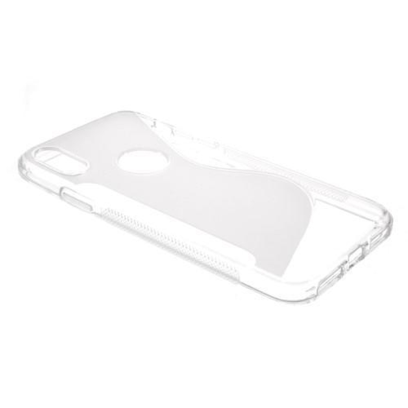 S-line gelový obal na iPhone X - šedý