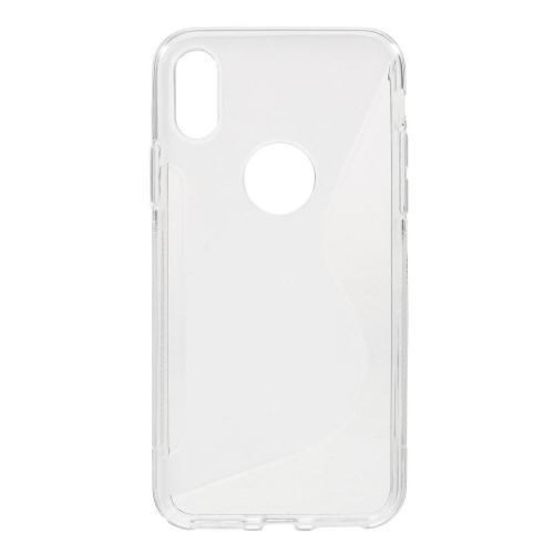 S-line gelový obal na iPhone X - šedý