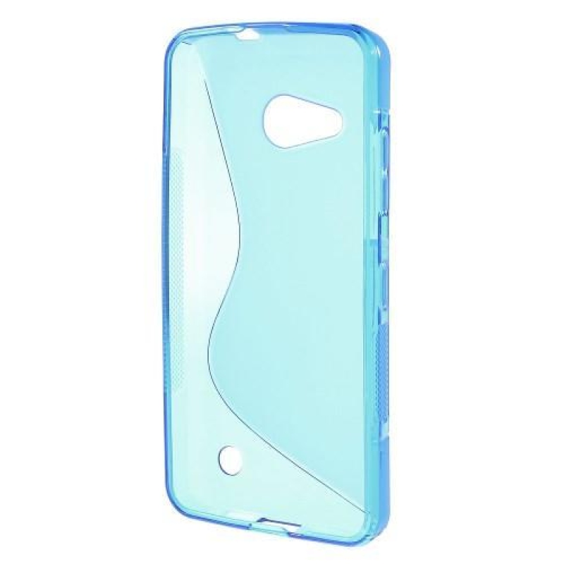 S-line gelový obal na mobil Microsoft Lumia 550 - modrý