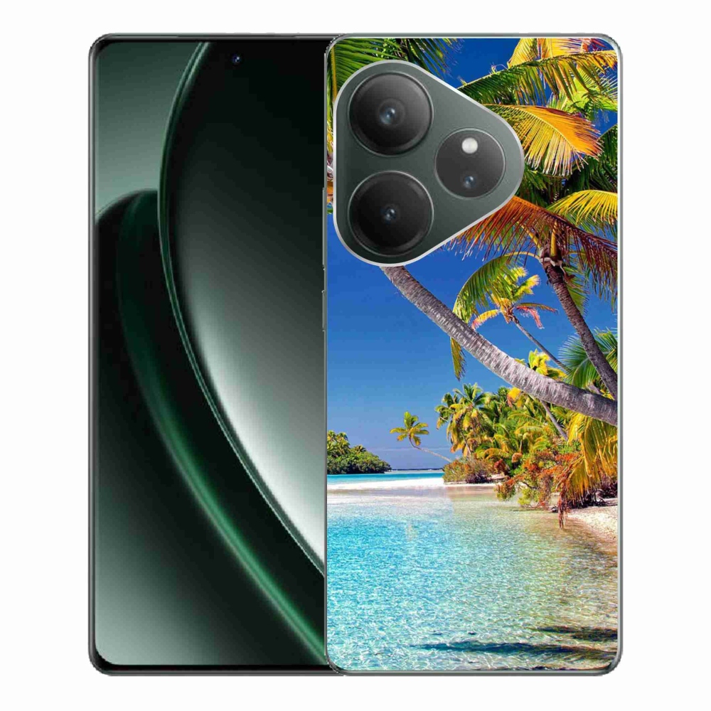 Gelový obal mmCase na Realme GT 6 5G/GT 6T 5G - mořská pláž
