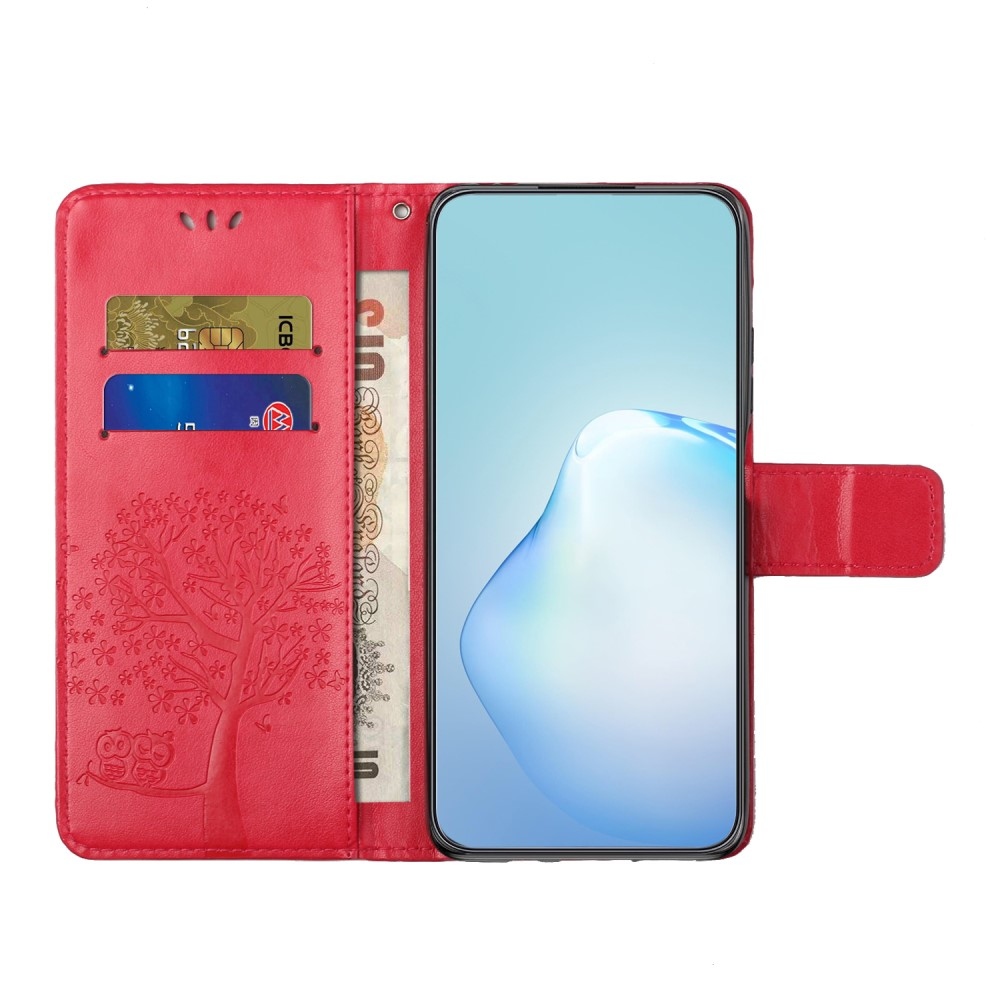 Tree knížkové pouzdro na Samsung Galaxy A35 5G - červené