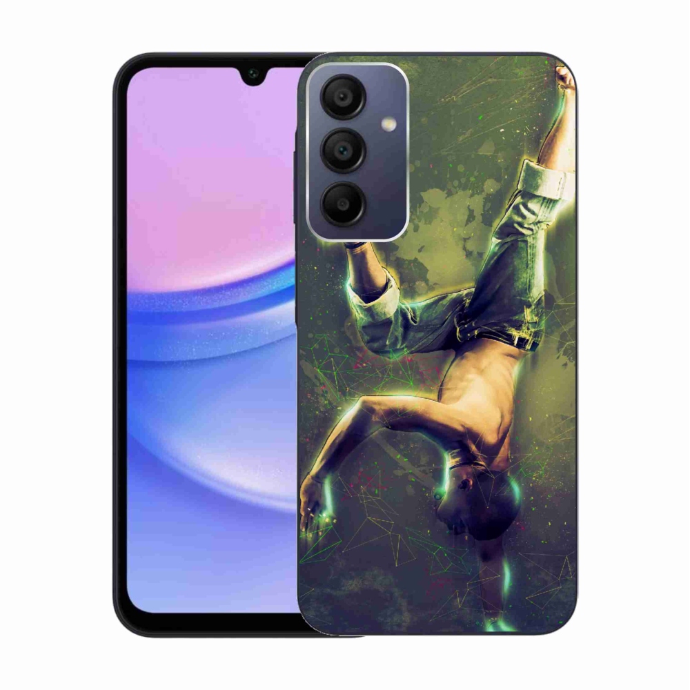 Gelový kryt mmCase na Samsung Galaxy A15 4G/5G - breakdance