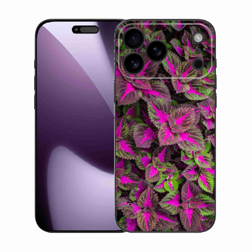 Gelový kryt mmCase na iPhone 17 Pro Max - květiny 10