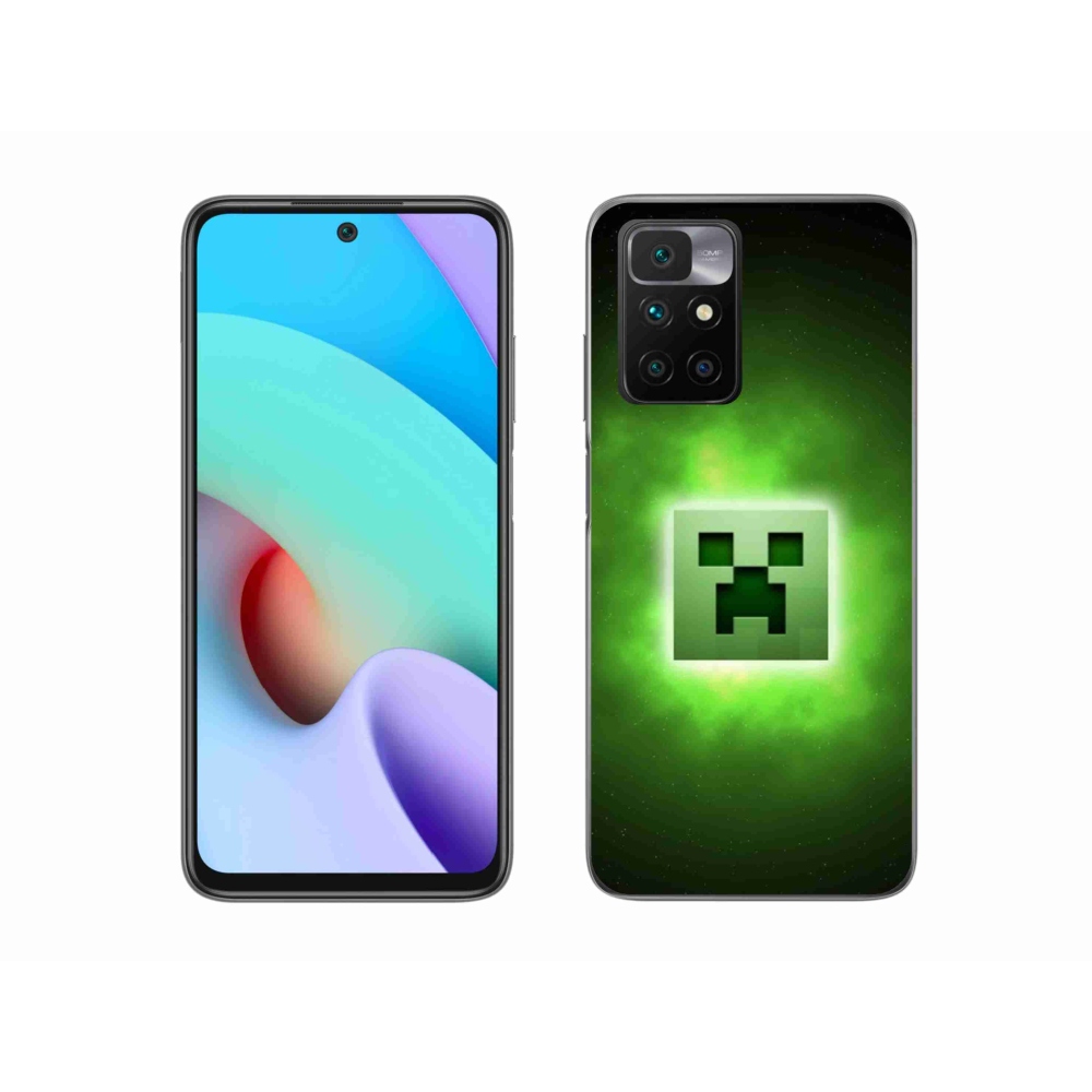 Gelový kryt mmCase na Xiaomi Redmi 10/Redmi 10 (2022) - minecraft