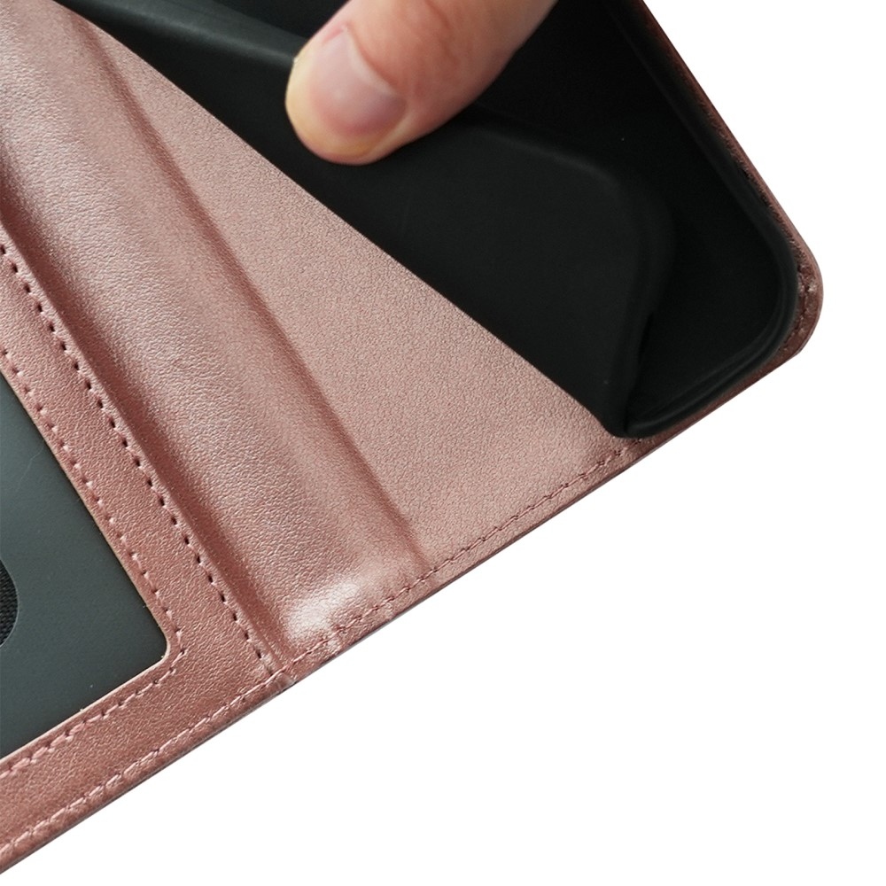 Strong knížkové pouzdro na T-Mobile T Phone 2 Pro - růžovozlaté