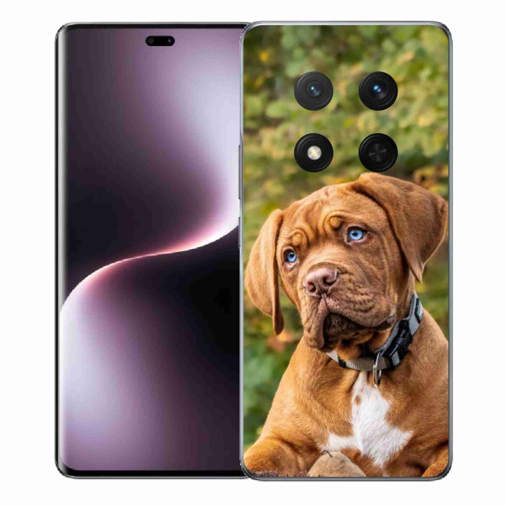 Gelový kryt mmCase na Honor Magic 7 Lite 5G - štěně 