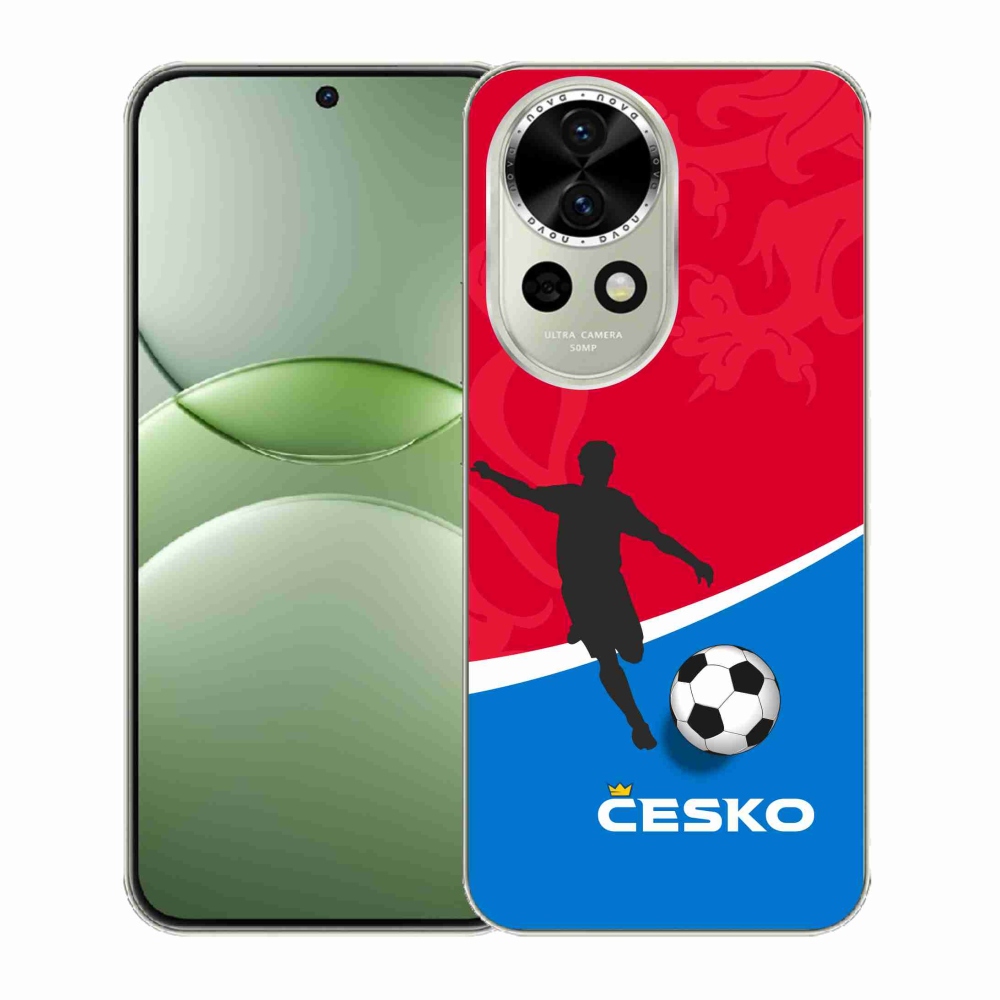 Gelový kryt mmCase na Huawei Nova 13 5G - fotbal Česko