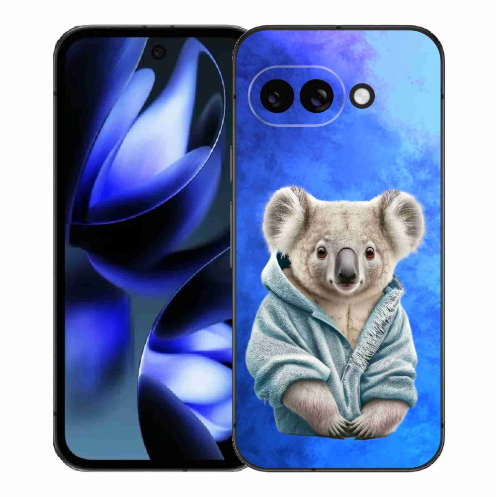 Gelový kryt mmCase na Google Pixel 9a - koala ve svetru