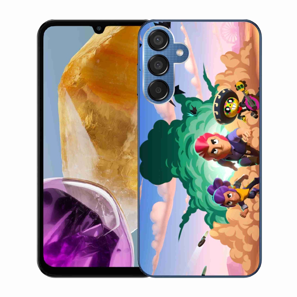 Gelový kryt mmCase na Samsung Galaxy M15 5G - brawl stars