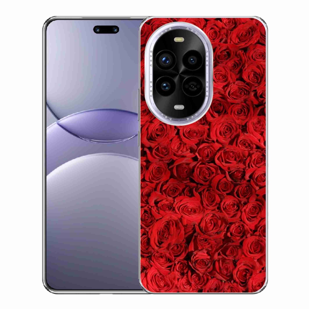 Gelový kryt mmCase na Huawei Nova 13 Pro 5G - růže