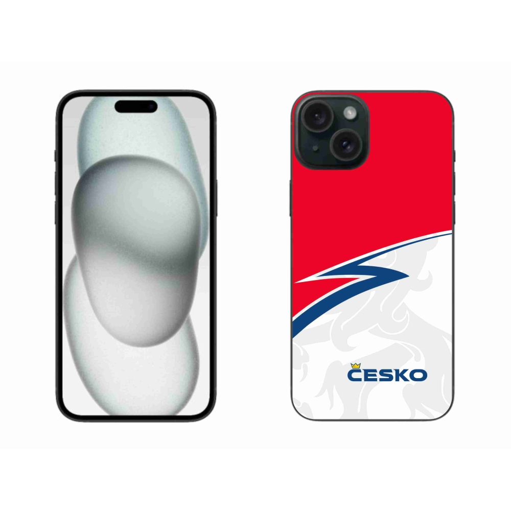 Gelový kryt mmCase na iPhone 15 Plus - Česko