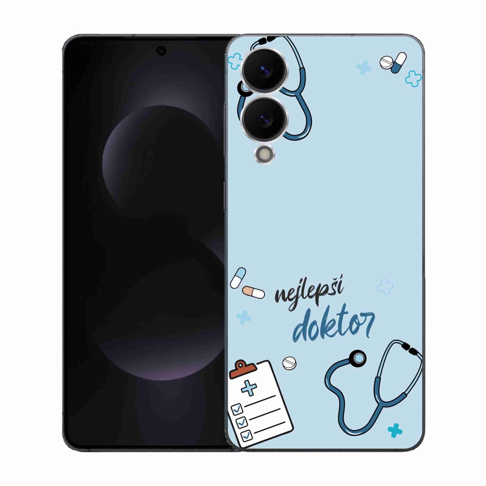 Gelový kryt mmCase na Samsung Galaxy S25 Edge - nejlepší doktor