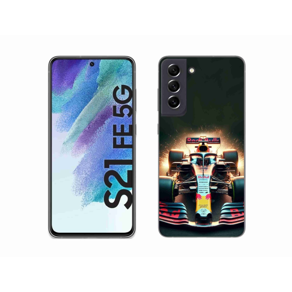 Gelový kryt mmCase na Samsung Galaxy S21 FE 5G - formule 3