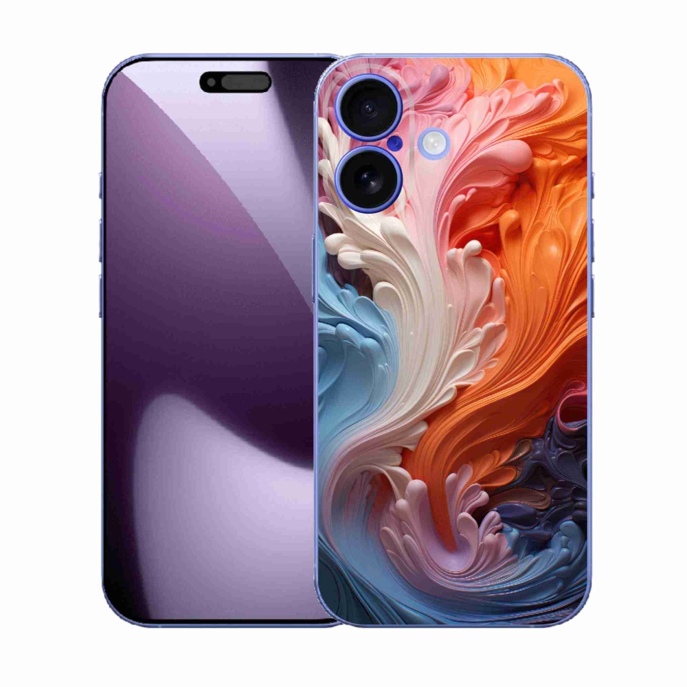 Gelový kryt mmCase na iPhone 17 - abstraktní motiv 8