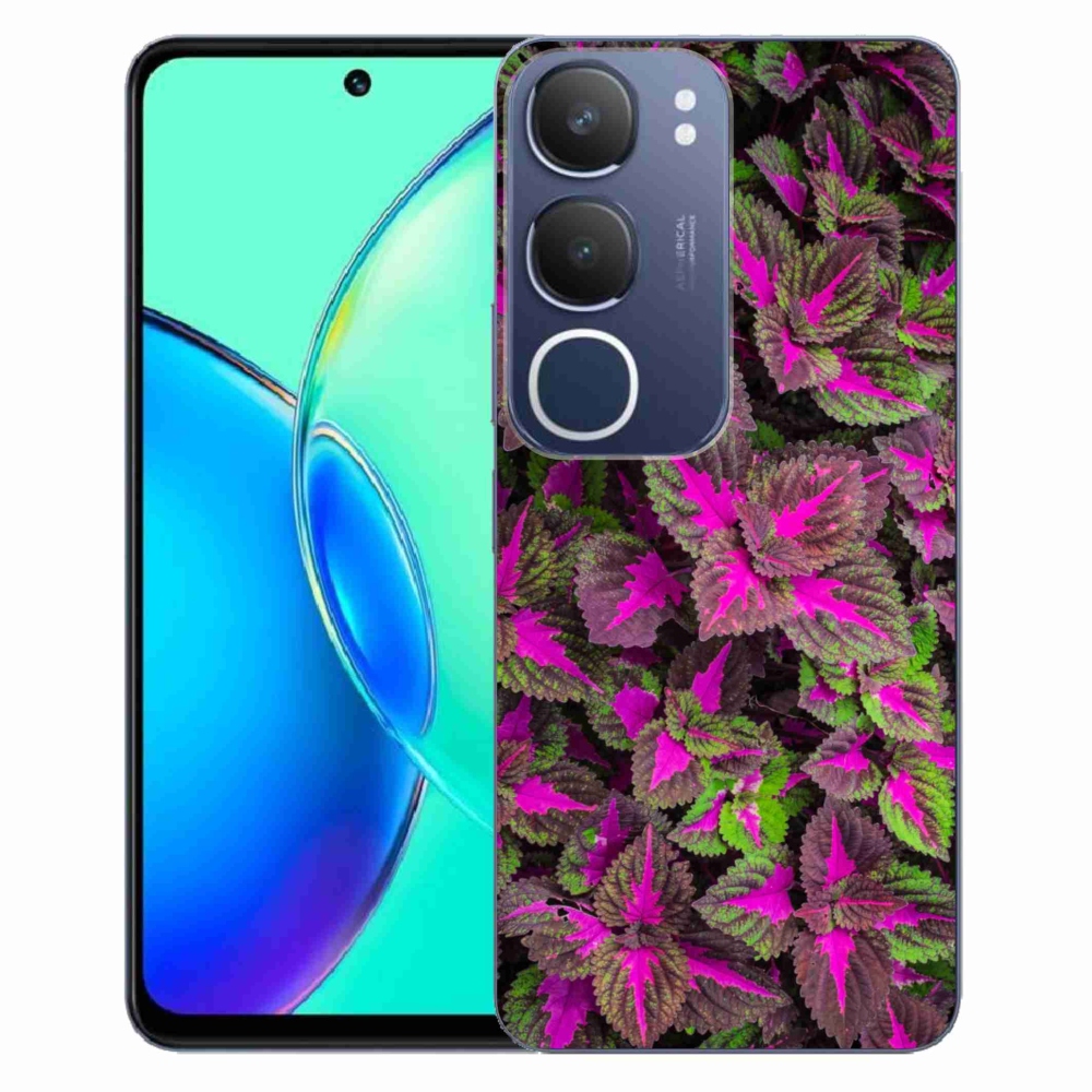 Gelový kryt mmCase na Vivo Y19s - květiny 10
