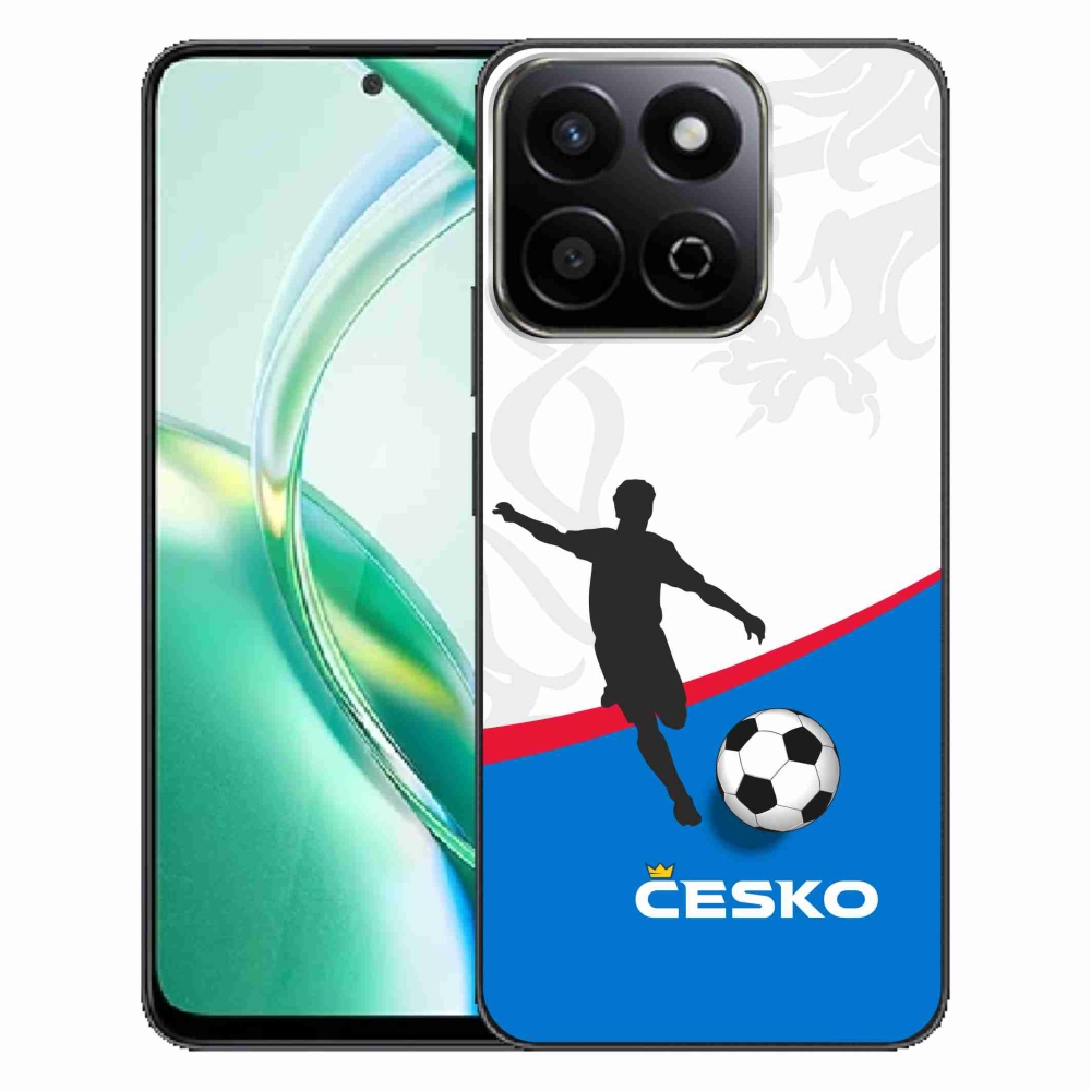 Gelový kryt mmCase na Honor 200 Smart 5G - fotbal Česko 1