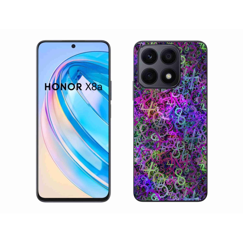 Gelový kryt mmCase na Honor X8a - abstraktní motiv 25