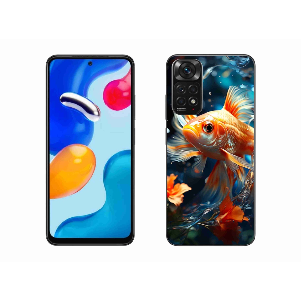 Gelový kryt mmCase na Xiaomi Redmi Note 11S 4G - rybka