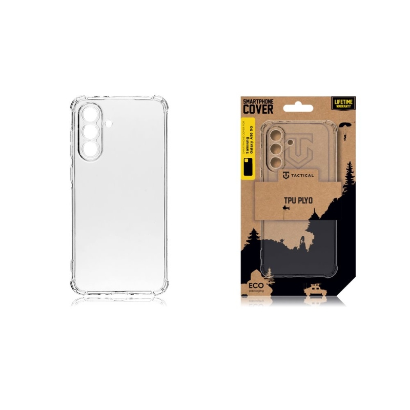 Tactical TPU Plyo Kryt pro Samsung Galaxy A56 5G Transparent 