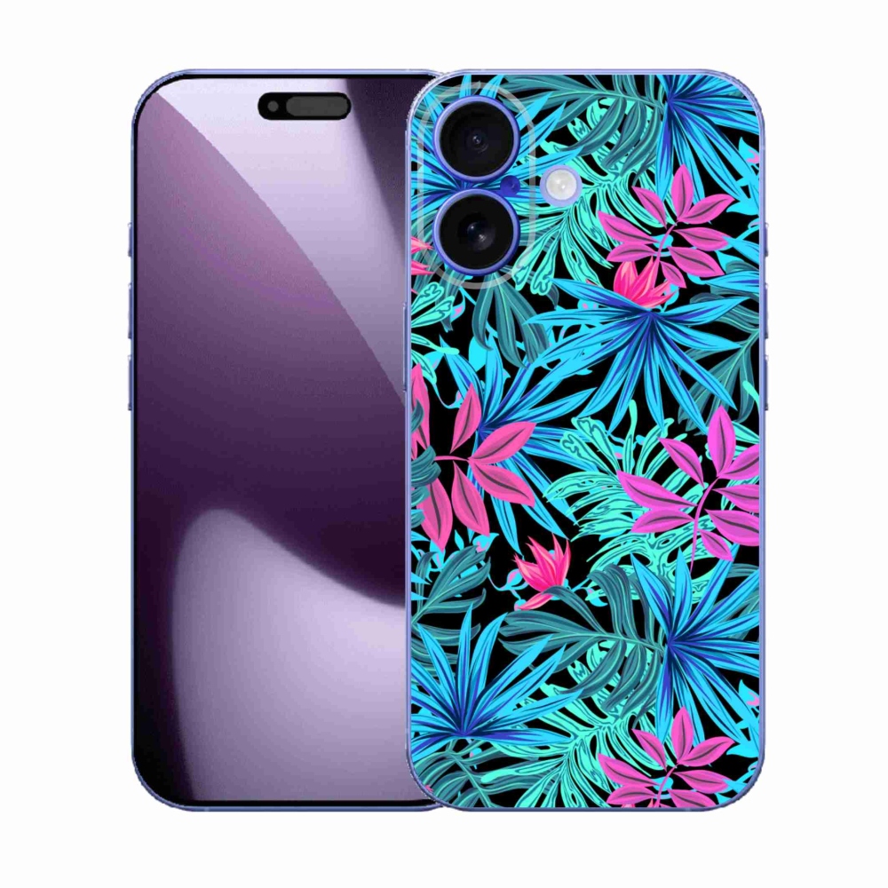 Gelový kryt mmCase na iPhone 17 - květiny 3