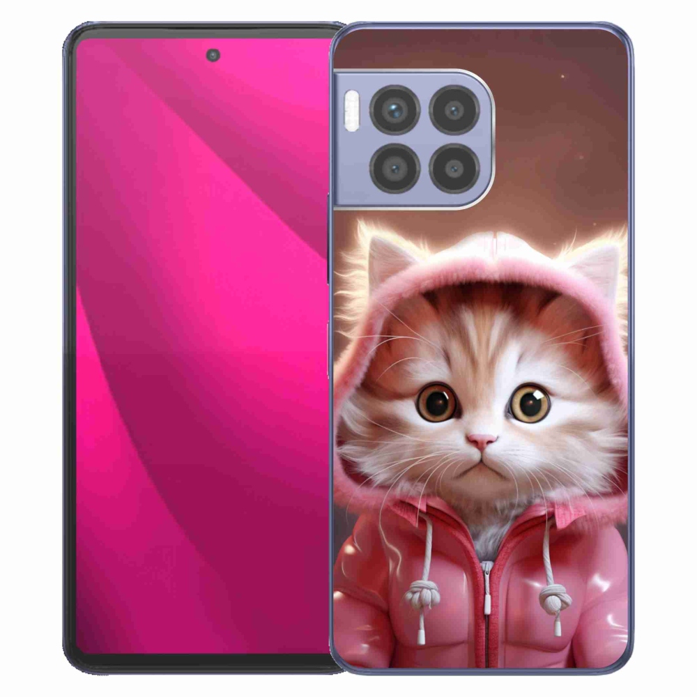 Gelový kryt mmCase na T-Mobile T Phone 2 Pro - roztomilé kotě 3
