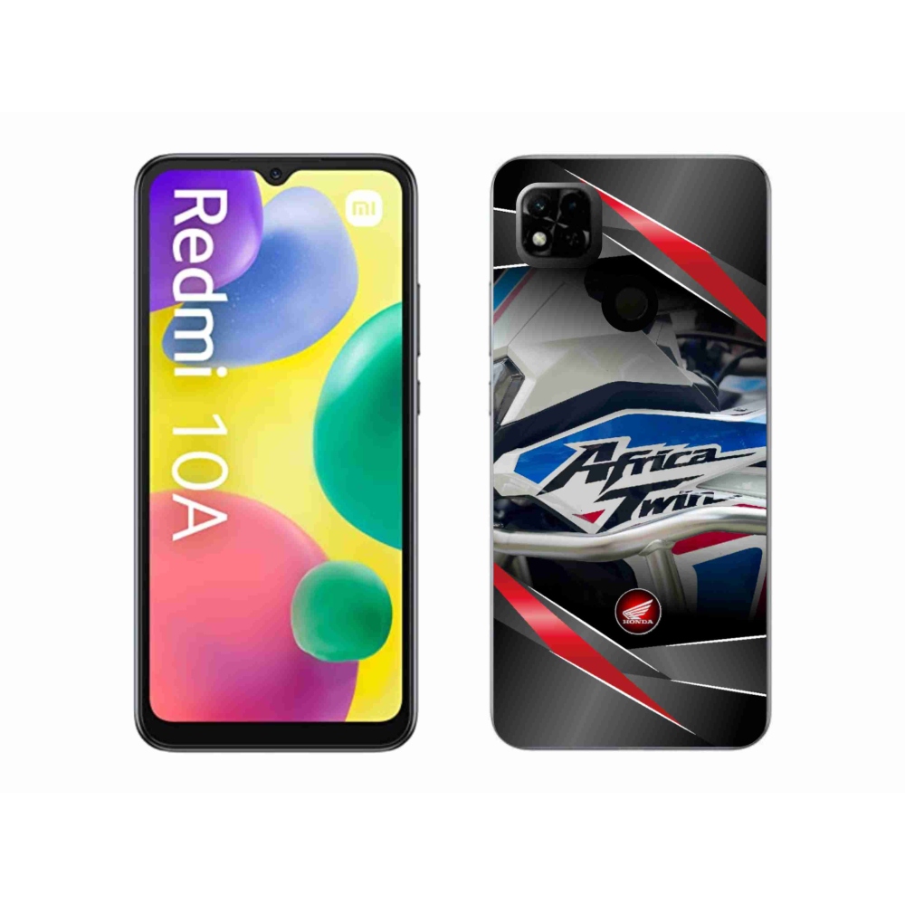 Gelový kryt mmCase na Xiaomi Redmi 10A - motorka honda