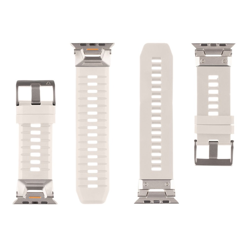 Tactical Tough Band pro Apple Watch Ultra Light Grey
