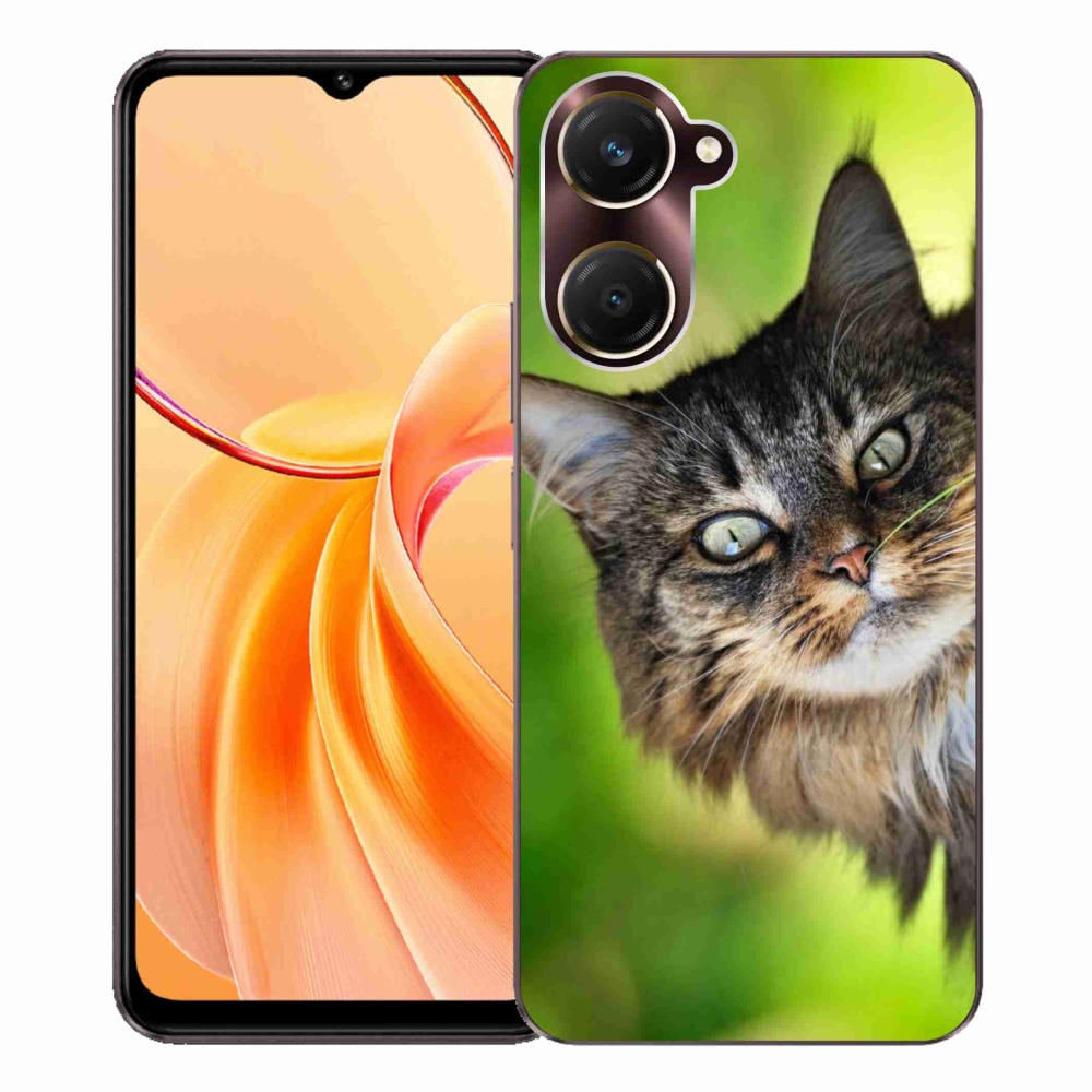 Gelový kryt mmCase na Vivo Y28s 5G - kočka 3