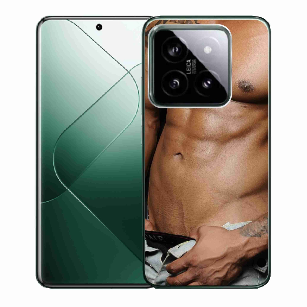 Gelový kryt mmCase na Xiaomi 14 - sexy muž