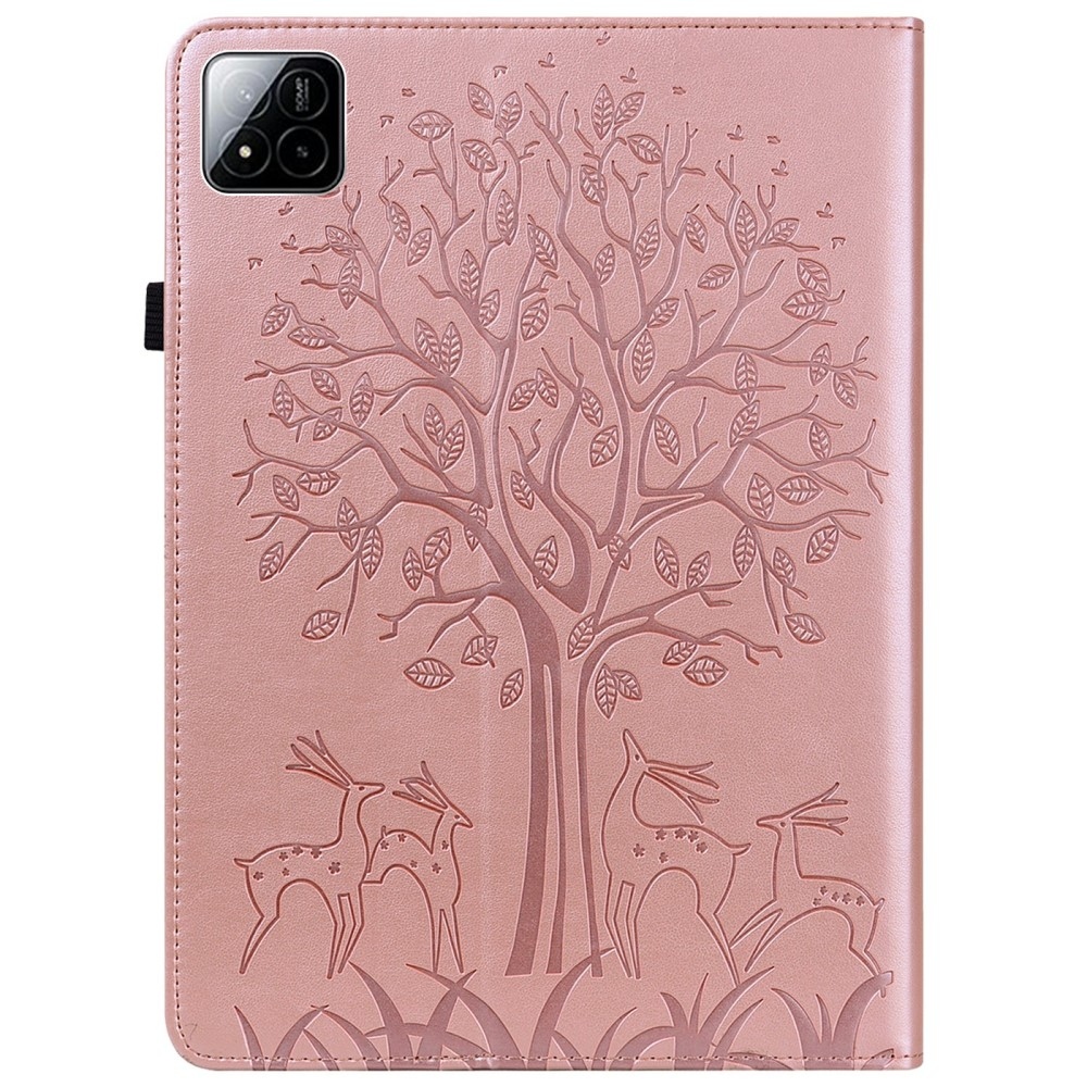 Tree zavírací pouzdro na tablet Xiaomi Pad 7/7 Pro - růžovozlaté