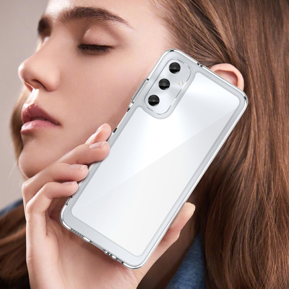 Gelový obal s pevnými zády na Samsung Galaxy A05s - průhledný
