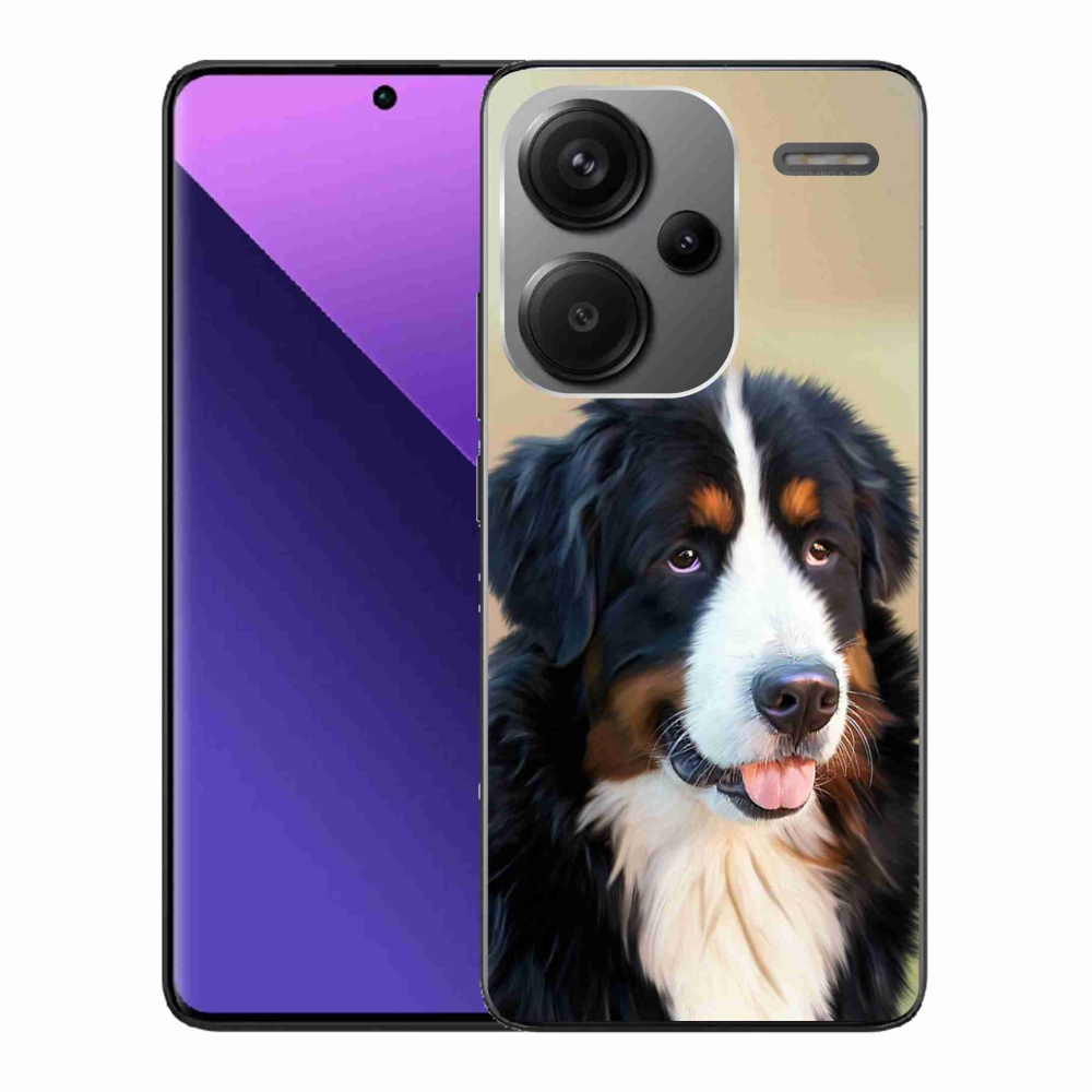 Gelový obal mmCase na Xiaomi Redmi Note 13 Pro+ 5G - bernský salašnický pes