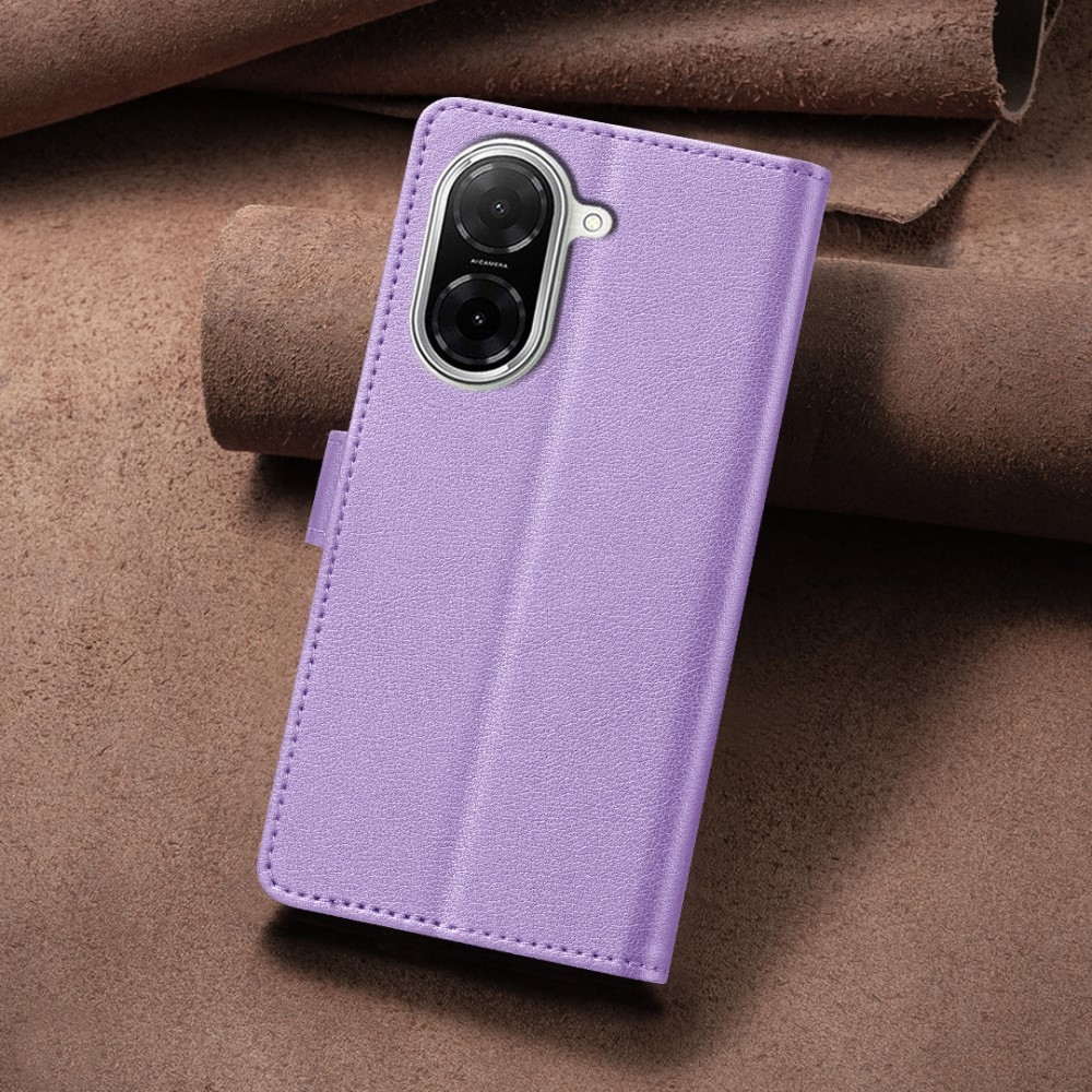 BINFEN knížkové pouzdro na Xiaomi Redmi A5 (171.7x77.8x8.3mm) - fialové