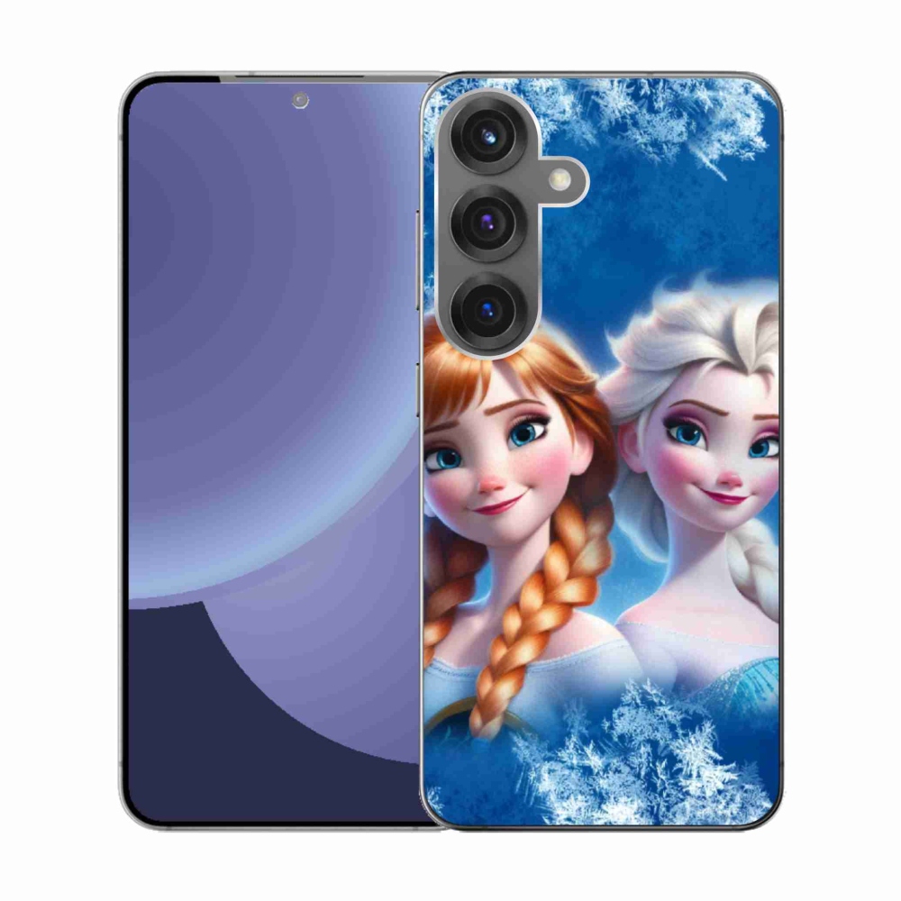 Gelový kryt mmCase na Samsung Galaxy S25 - ledové království 2