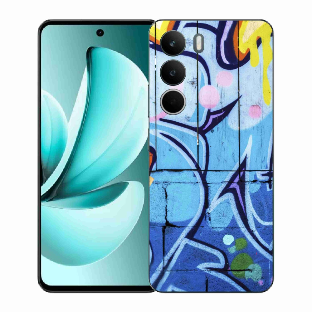 Gelový kryt mmCase na Realme C71 - graffiti