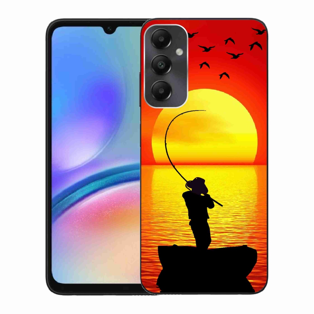 Gelový kryt mmCase na Samsung Galaxy A05s - rybaření