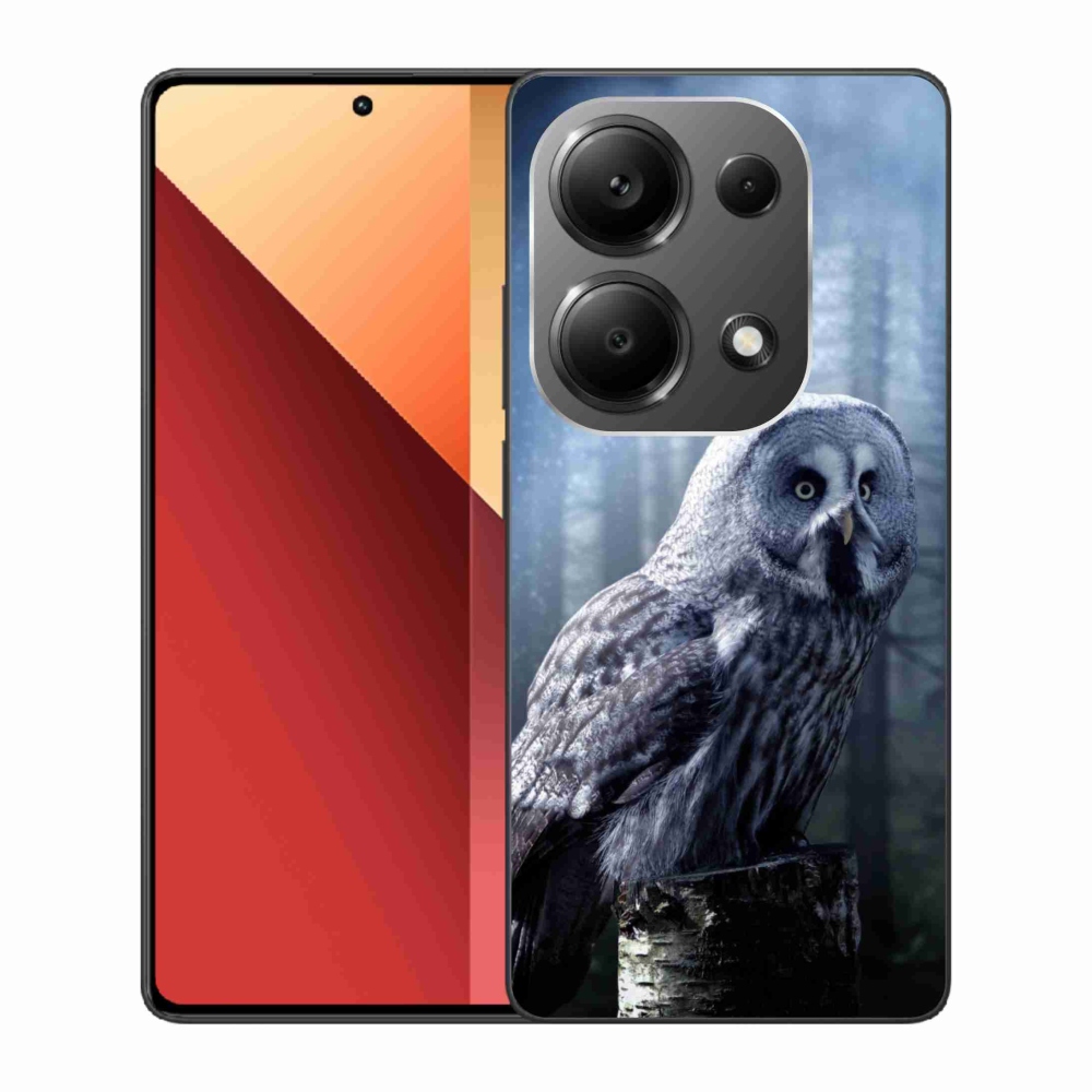 Gelový kryt mmCase na Xiaomi Redmi Note 13 Pro 4G/Poco M6 Pro - sova