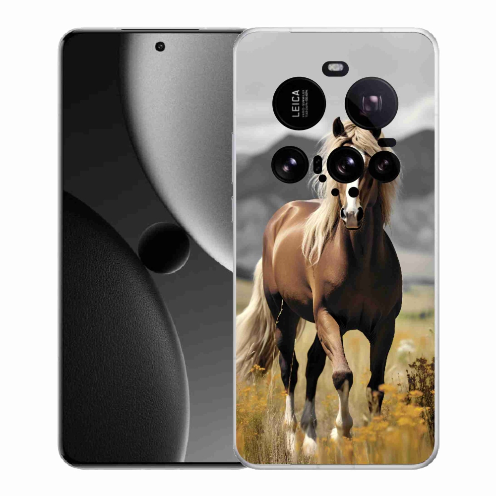 Gelový kryt mmCase na Xiaomi 15 Ultra - hnědý kůň 1