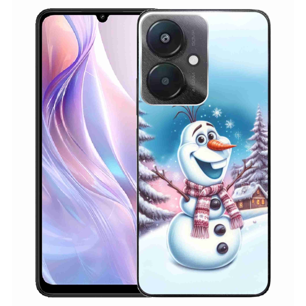 Gelový kryt mmCase na Xiaomi Redmi 13C 5G  - ledové království